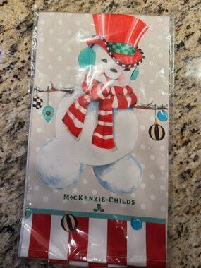 Mackenzie - Childs Snowman Towel